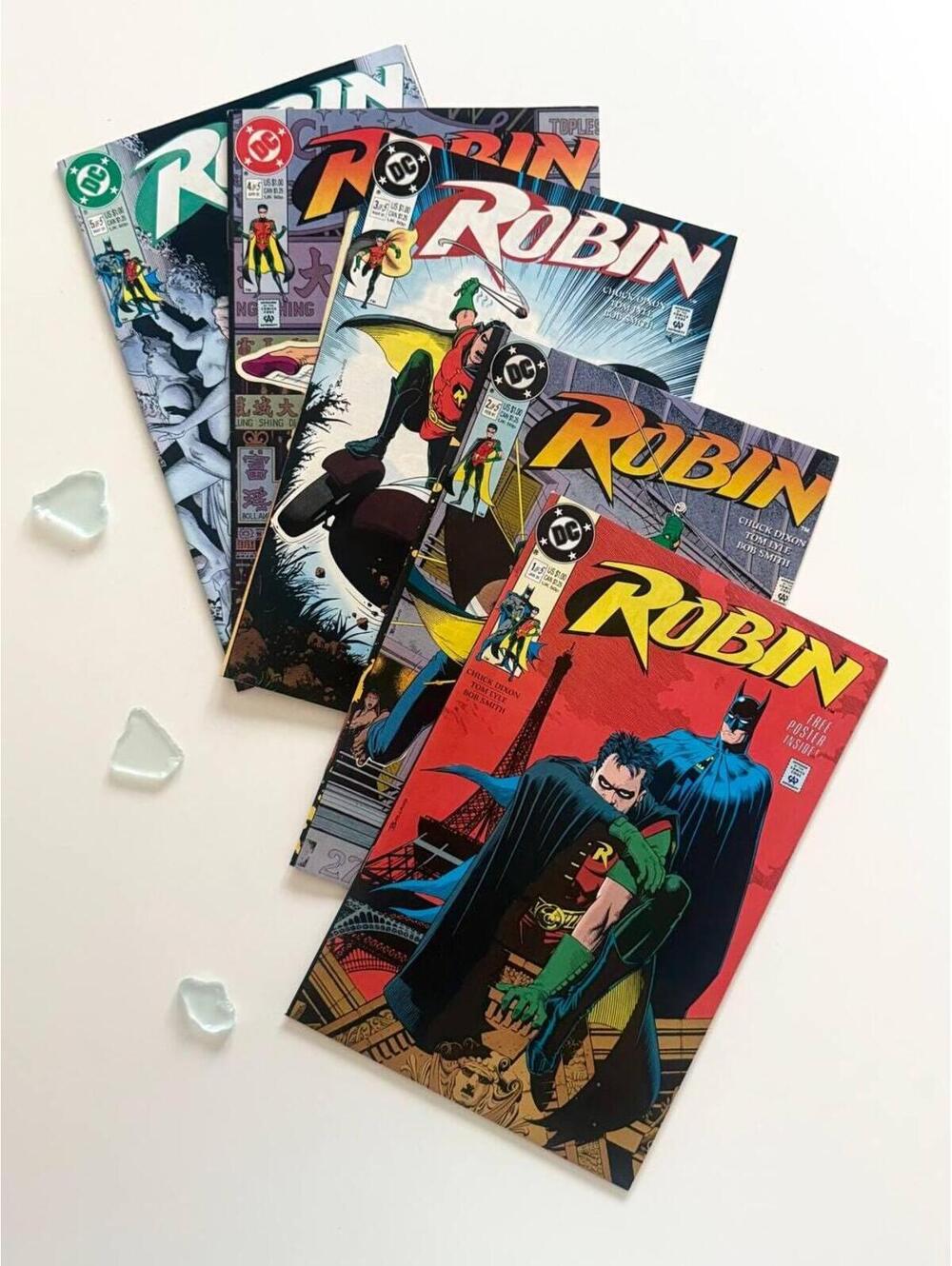 Robin #1-5 (Limited Series) full set | 1st solo of Tim Drake - Comic book 1991
